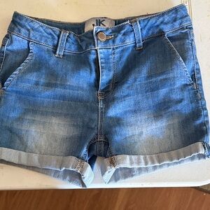 Blue Denim Girl’s Shorts